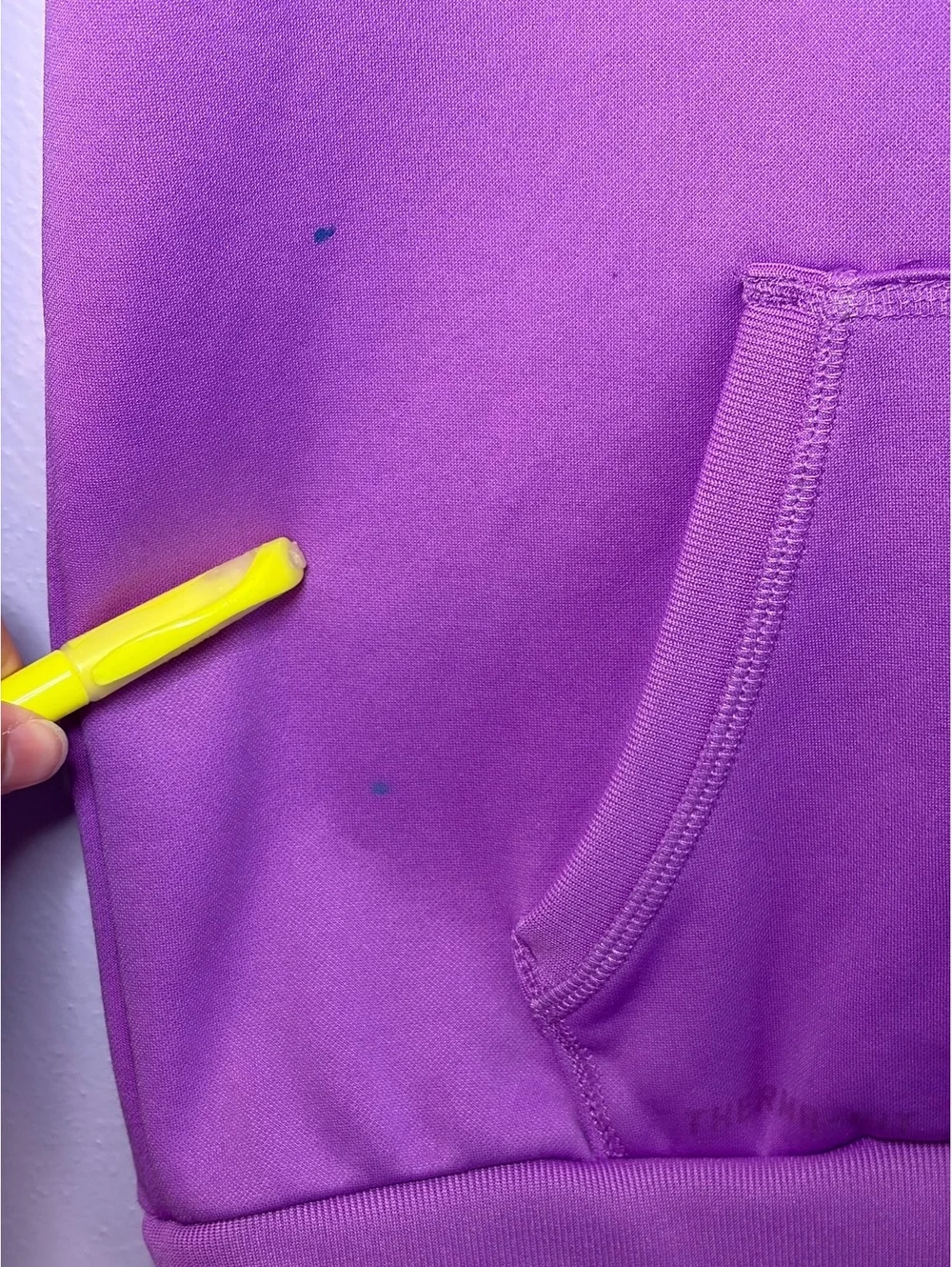 Nike Purple Pullover Hoodie with Colorful Logo XL